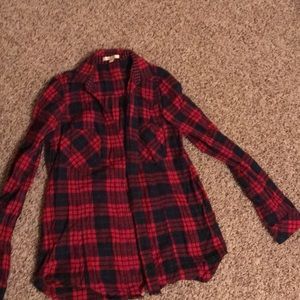 Plaid shirt—perfect for fall!